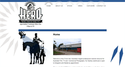 Desktop Screenshot of herofrock.com.au